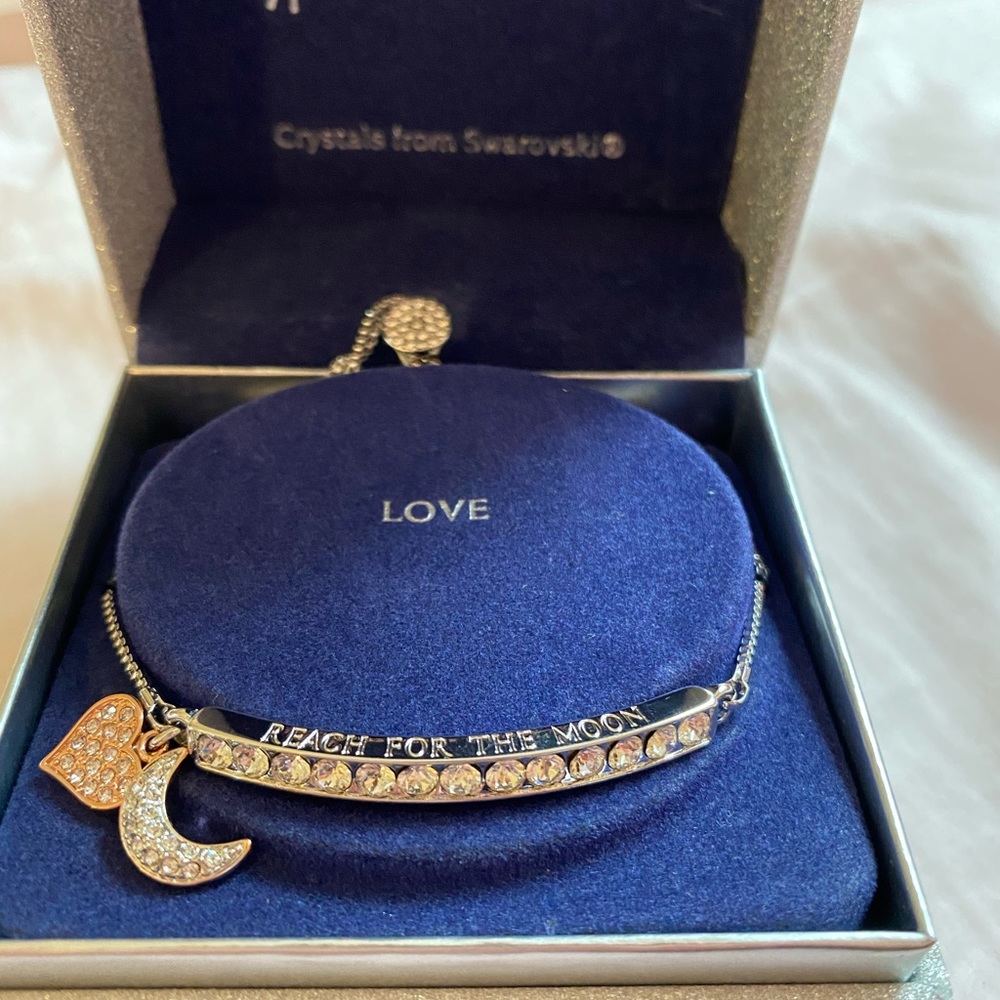 Reach for the moon bracelet